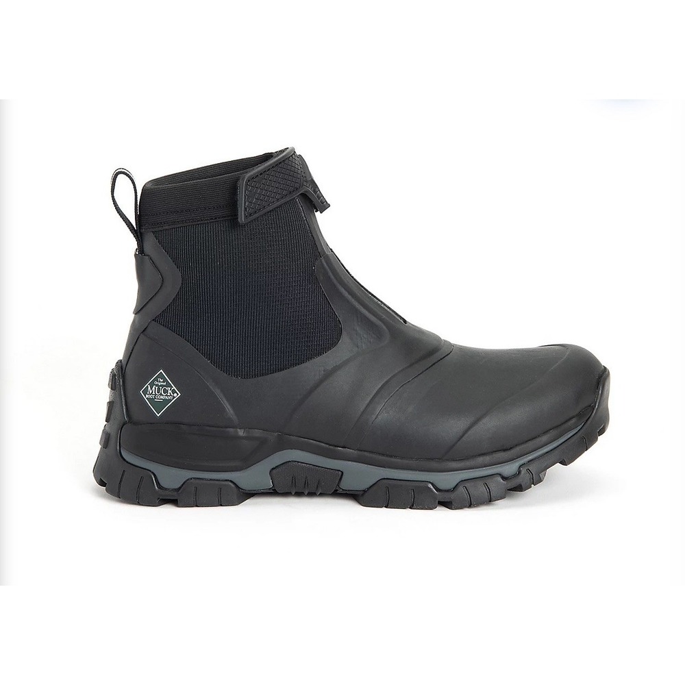 Muck Boot Men's‎ Apex Mid-Zip Boots Black Size 14 NEW Retail $165